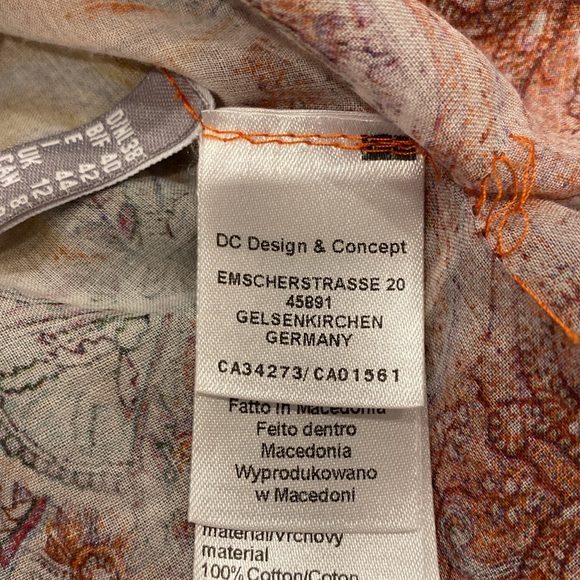 Unique cotton beach top - Picture 6 of 6